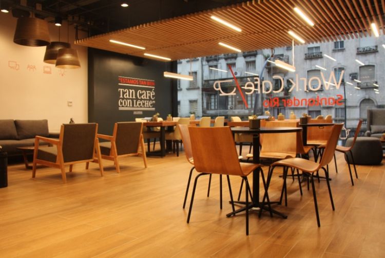 Santander Río inauguró el primer Work Café en Argentina