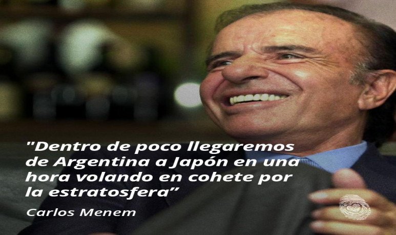 Carlos Menem English
