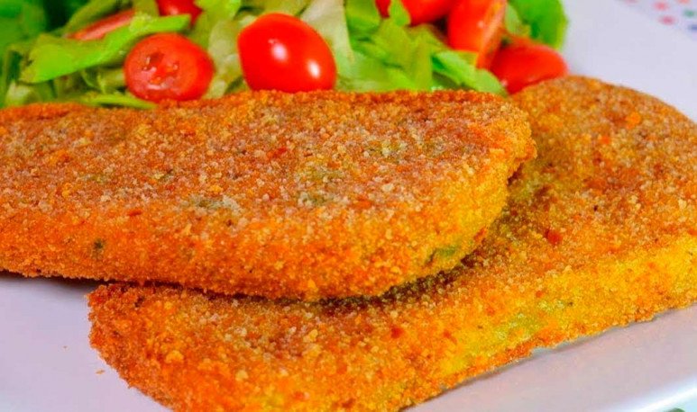 Milanesas De Berenjena Al Horno